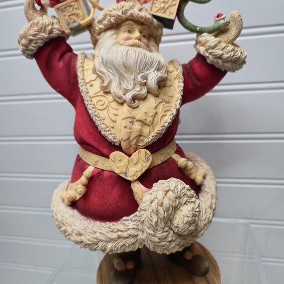 Enesco The Heart of Christmas "I Believe" Santa Claus Figure 2014  #4038656 - Picture 4 of 14
